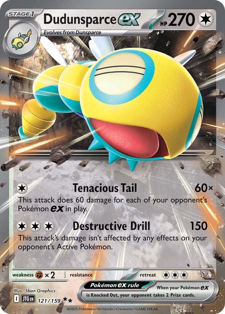 Dudunsparce ex - 121/159