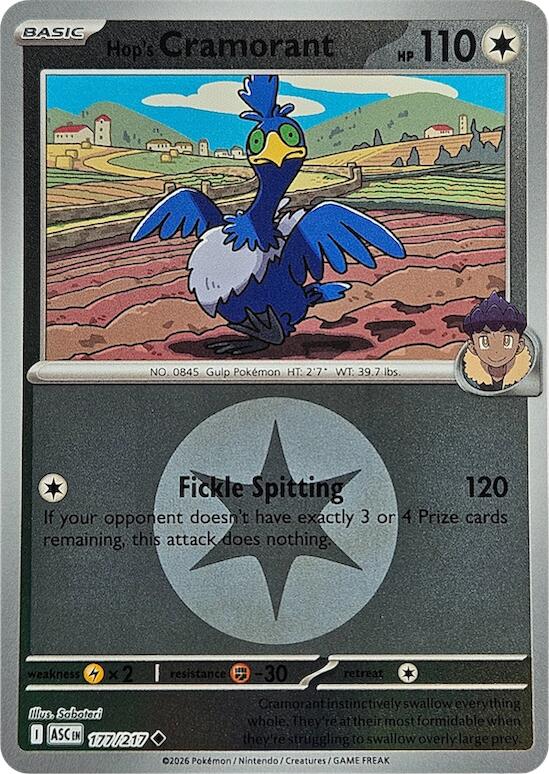 Hop's Cramorant (Energy Symbol Pattern)