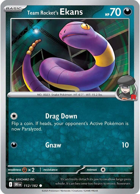 Team Rocket's Ekans